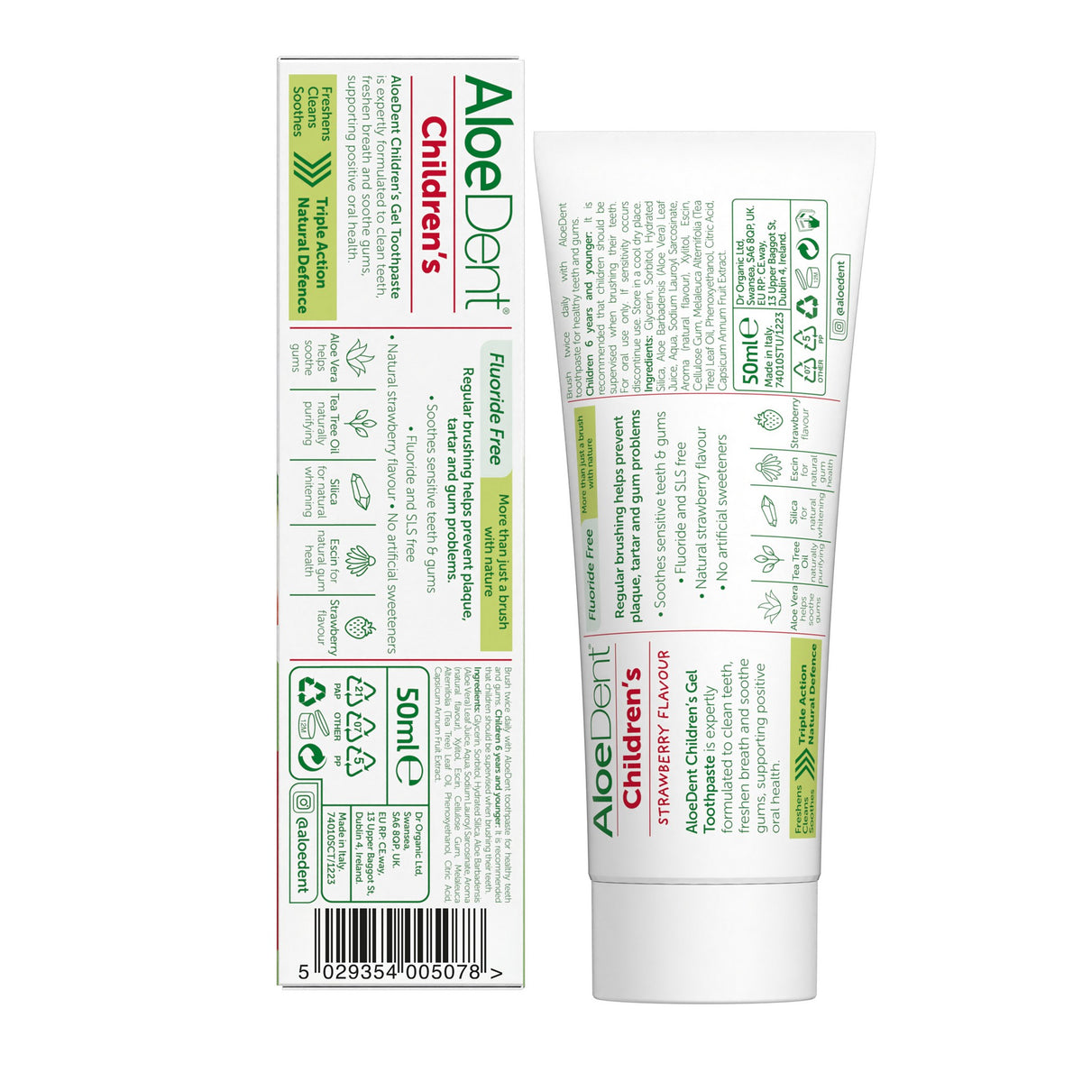 Aloe Dent - Children's Toothpaste - 50ml